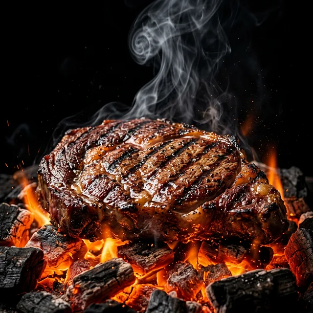 Carnes a la brasa en Restaurante Abrasas Blanes