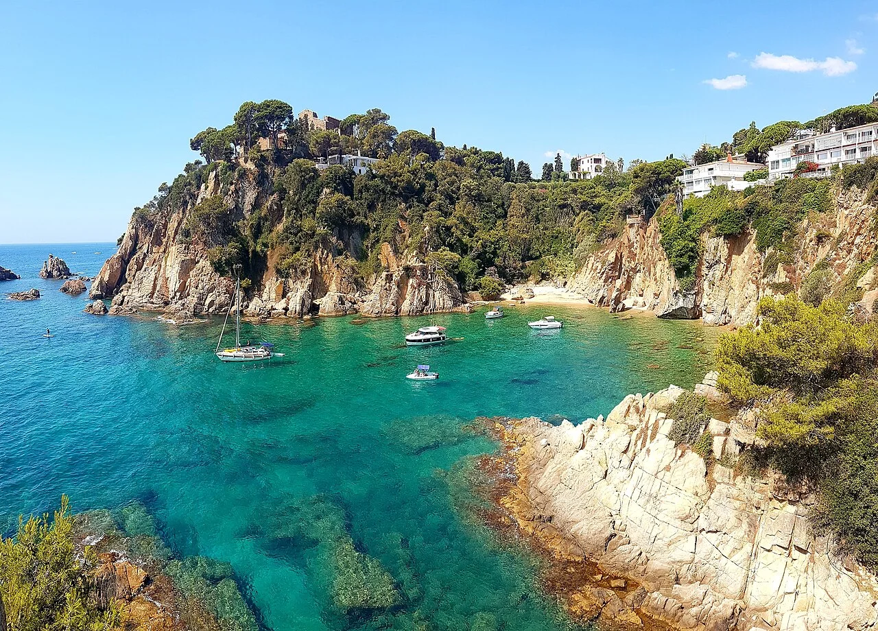 Cala Sa Forcanera en Blanes